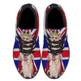 thumbnail image 2 of Corgi UK Platinum Jubilee Corgi Dog Pet Lovers Shoes Sneakers Black Size 8.5, 2 of 6