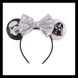 Disney Parks Star Wars Darth Vader Headband for Adult New  display picture 3