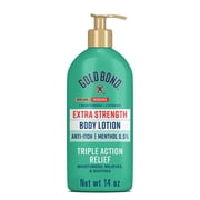 Gold Bond Medicated Extra Strength Body Lotion, Moisturizes, Relieves and Soothes, 14 oz. Gold Bond Lotion