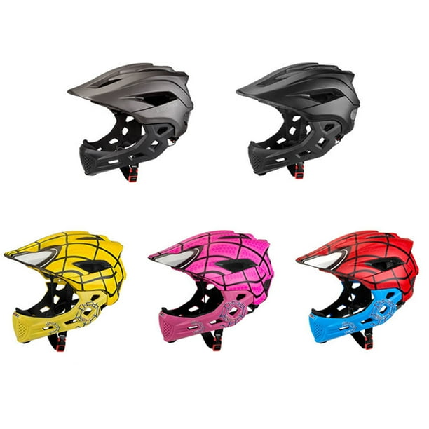 2 in 1 Kids Full Face Bike Helmet With Detachable Chin Guard For BMX Skateboard Durable Versatile Walmart