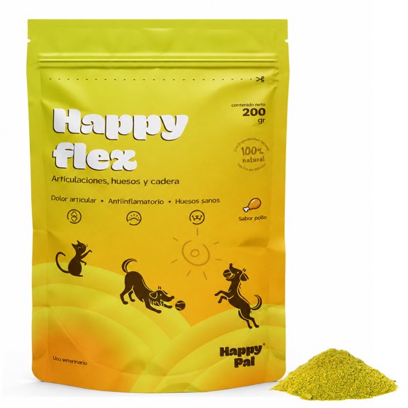 Suplemento natural para dolor de articulaciones Happy Pal Happy Flex I