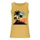 thumbnail image 5 of Camisetas de Tanque de los Hombres Tanque de los Hombres Incolor Gradiente de Impresión Cuello Redondo Correa Delgada Fuga Atrás Regular Casual Deportes Blusas de Tanque, 5 of 5