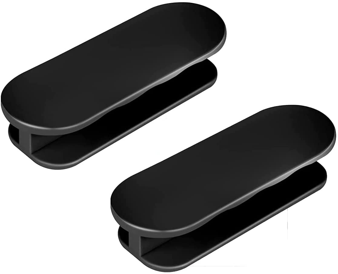 Pack of 4 Door Handles, SelfAdhesive, Balcony Door Handles, Plastic Handles, Furniture Handles