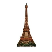 Eiffel Tower Standup Display - Life Size Cardboard Cutout for Events, Parties, and Decor - Paris Theme Photo Prop for French Lovers