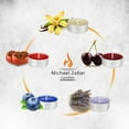 thumbnail image 3 of Michael Zohar Candles Scented Tealight 30 Pack Premium Light, for Spa, Meditation, Romantic Decor, Long Burning, Smokeless, Dripless Highly Scented Tea-Lights, 3 of 8