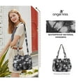 thumbnail image 5 of Angel Kiss Women Soft Handbag Shoulder Bag Large Capacity Multi Pocket Wallet, 5 of 5