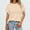 *Beige, variant on ClodeEU Women's Solid Color Casual Bat Sleeve ,Round Neck Short sleeved top , Loose Casual Tee T-Shirt Beige,Womens Plus M