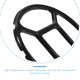 thumbnail image 3 of ELAYARD 2Ud Anillo De Soporte Para Wok En Esmalte Negro Para De Gas En Casa, 3 of 7