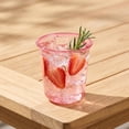 thumbnail image 6 of Wuxiuli 12oz Pink Plastic Party Cups with Straws Lightweight Cups 50 Pack, 6 of 7