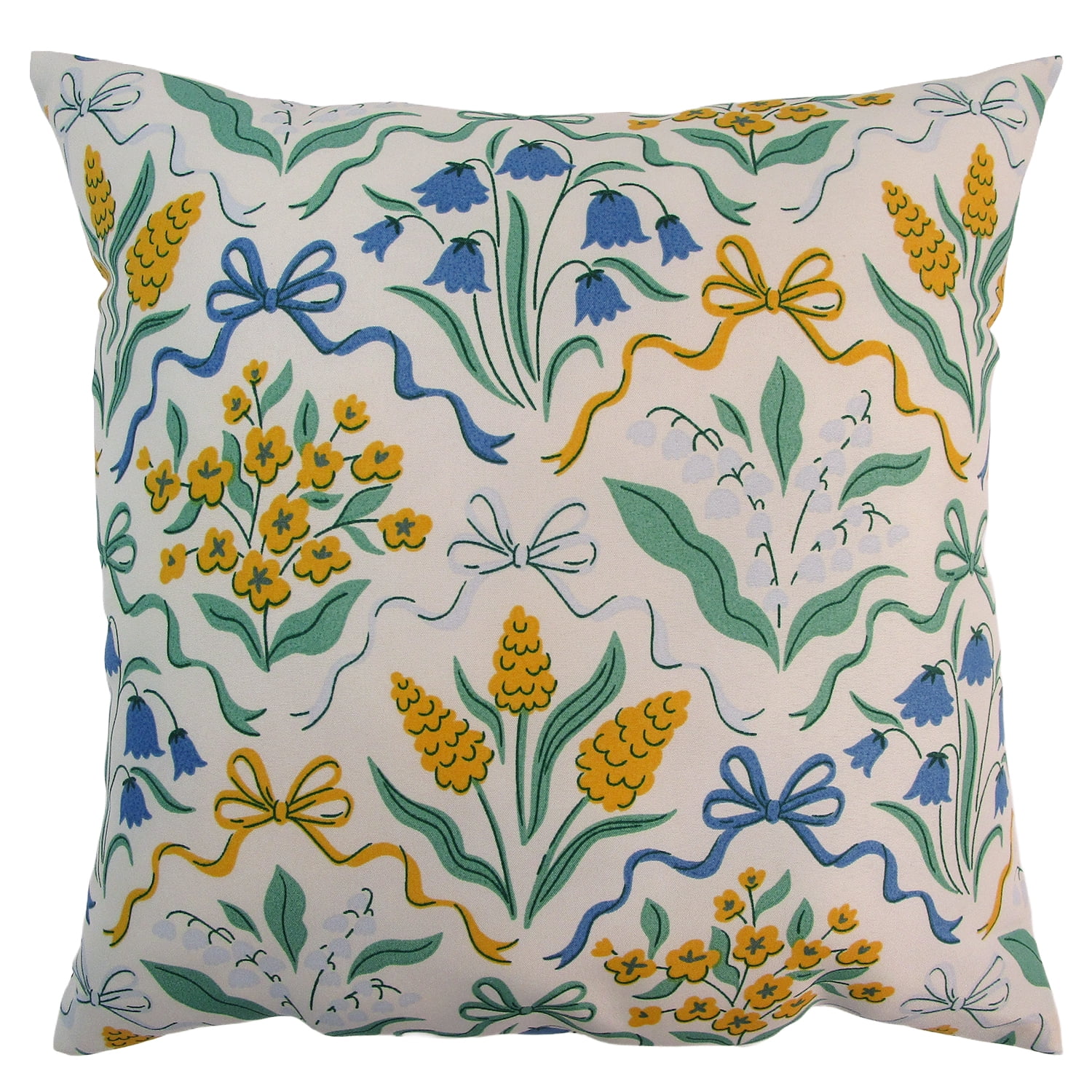 Mainstays 16" x 16" Reversible Decorative Outdoor Throw Pillow, Highland Cow