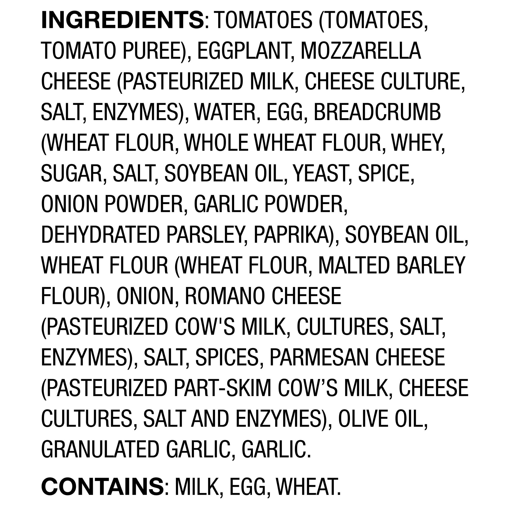 Michael Angelo's Eggplant Parmigiana Frozen, 30 oz Box