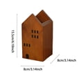 thumbnail image 3 of House Shaped Wooden Pen Container Cute Desk Organizer For Pens Pencils And Office Supplies, 3 of 6