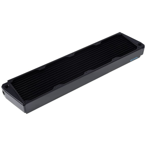 Alphacool NexXxos XT45 Full Copper X-Flow Radiator 480, 120mm x 4, Quad Fan, Black