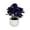 B, variant on Artificial Bonsai Tree 1 Set with Ceramic Pot Chinese Rose for Home Desk Decor