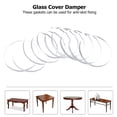 thumbnail image 2 of Shisuyan 30pcs Professional Glass Table Bumpers Practical Glass Table Anti-slip Spacers, 2 of 8