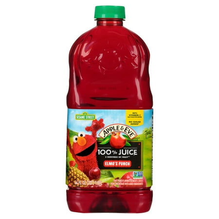 Apple & Eve Elmo's Punch Blend 100% Juice, 64 fl oz Bottle