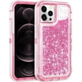 thumbnail image 5 of For iPhone 13 /12/11/Pro Pro Max  Shockproof Liquid Glitter Bling Case, 5 of 13