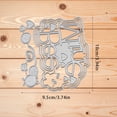 thumbnail image 2 of Troqueles de corte KSAVDFG Shadow Valentine Day Bee Mine English, 2 of 7