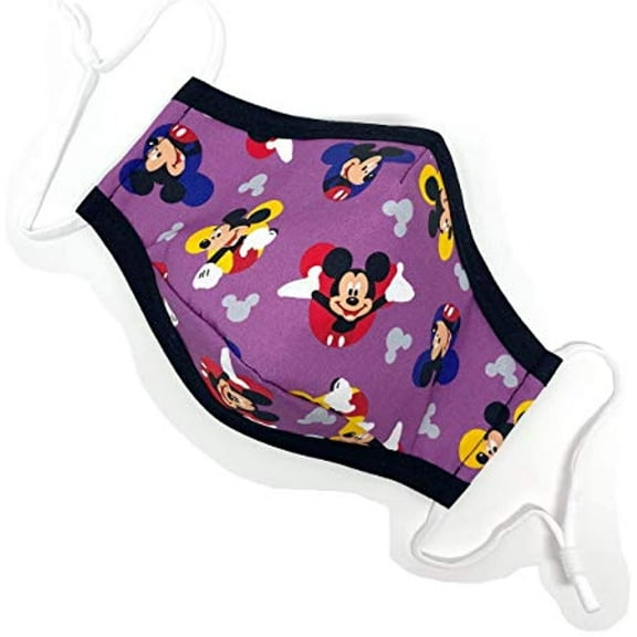 Mickey Mouse ADULT Face Mask - Purple - Maskara by BengC