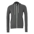 thumbnail image 4 of Bella-Canvas 3739 - Unisex Sponge Fleece Full-Zip Hoodie, 4 of 4