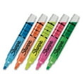 thumbnail image 3 of Sharpie Ink Indicator Tank Highlighters, Chisel Tip, Fluorescent Yellow, 12 Count, 3 of 5