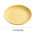 thumbnail image 4 of JUNWELL Wheat Straw Plates - Reusable Unbreakable Plate Set - Dishwasher & Microwave Safe - Perfect for Dinner Dishes Dark Green, 4 of 4