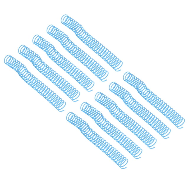 Spiral Binding Coil, Large Capacity Sheet Binding Comb For Page Blue