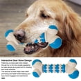 thumbnail image 3 of Indestructible Dog Chew Toys Interactive Puppy Teeth Bone Toy Teeth Cleaning Boredom Relief Gear Bone Pet Toy for Aggressive Chewers Small Medium Large Breed, 3 of 7