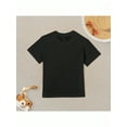 thumbnail image 4 of Level 6 Unblocked 6th Boy's Birthday,100% Cotton Adorable Black Color Knit Short Sleeve T-Shirt For Boys, 4 of 6