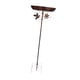 thumbnail image 4 of Baño para pájaros de metal, baños para pájaros, base de 5 puntas estilo vintage, para amantes de , comedero para pájaros, comedero para pájaro, 4 of 9