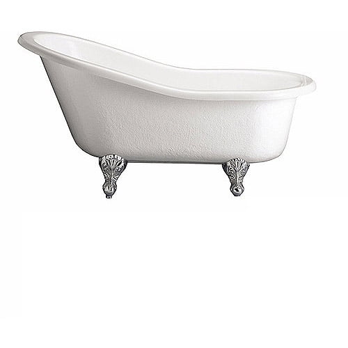 Barclay Acrylic Slipper Claw Foot Tub 60"