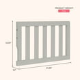 thumbnail image 3 of Dream On Me Universal Convertible Crib Toddler Guard Rail, Gray, 3 of 5