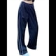 thumbnail image 5 of Pantalones de Paracaídas para Mujer, Pantalones Holgados de Pierna , Pantalones Deportivos con Cintura Elástica Y2K, Pantalones Deportivos, Ropa de Calle Azul Marino M, 5 of 10