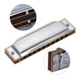 thumbnail image 4 of Suzuki 1072-C Folkmaster Standard 10-Hole Diatonic Harmonica Key of C 20 Tone for Beginner Student, 4 of 5