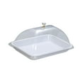 thumbnail image 4 of Pastry Display Cake Stand Serving Tray 14 Inch Round with Dome for Home Parties Weddings and Catering Use, 4 of 9