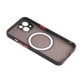 thumbnail image 3 of Funda magnética para iPhone con tacto de piel y carga inalámbrica, funda protectora para teléfono, todo incluido, a prueba de caídas, color negro, para iPhone 13, 3 of 15