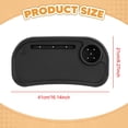 thumbnail image 7 of LeeQinersw Universal Stroller Snack Tray Stroller Tray Attachment Easy to Install Non Slip Partition Storage Detachable with Cups Holder Black, 7 of 7