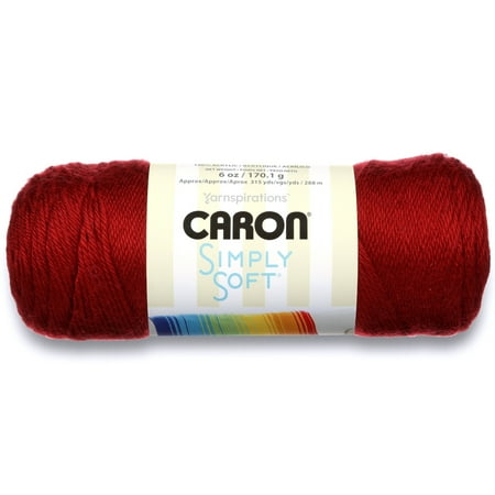 UPC: 0035613977302 | Caron Medium Acrylic Autumn Red Yarn 315 yd