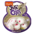 thumbnail image 1 of Hartz Just for Cats Mini Mice 5 Pack Cat Toy, 1 of 3