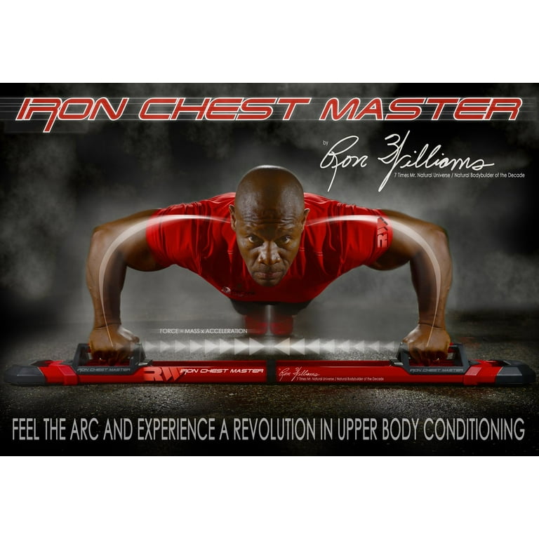 Iron Chest Master Push Up Machine - The Perfect Chest Workout 