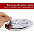 thumbnail image 5 of 2pcs Round Vent Grille, 125mm Stainless Steel Round Ventilation Grille Ventilation Grille Duct Mosquito Net Exhaust Grille Intake Air Exhaust Air Vent, 5 of 5