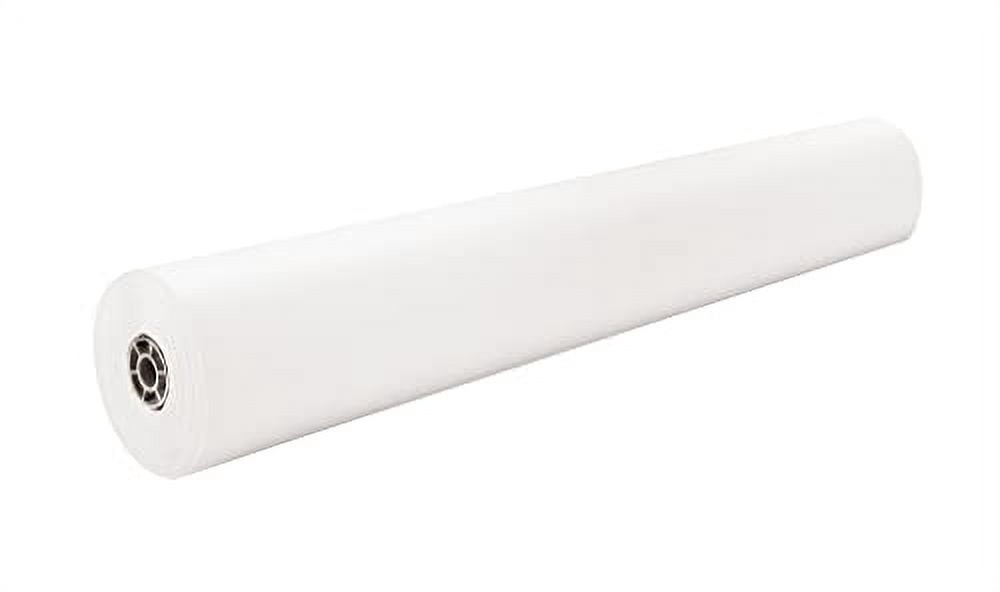 Pacon® Rainbow® Colored Kraft Paper Roll, 36" x 1000', White