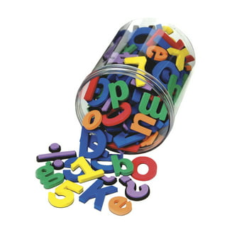 Excellerations® Giant Foam Magnetic Alphabet Letters & Numbers - 115 Pieces