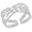 Silver 2, variant on Rhinestone Bracelet for Women Silver Multilayer Cuff Bracelet Craystal Braidal Bracelets Silver