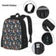 thumbnail image 3 of Easygdp Garden Gnomes Mochila para Niños y Niñas con Set de Caja de Almuerzo y Estuche para Lápices 3 en 1, Mochila Escolar Estampada para Adolescentes, 3 of 7