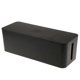 thumbnail image 5 of Caja de cable de alimentación para escritorio, TV y computadora | ón de cables | Ocultar todos los cables eléctricos y regletas de | Org Negro Soledad Caja de gestión de cables, 5 of 10