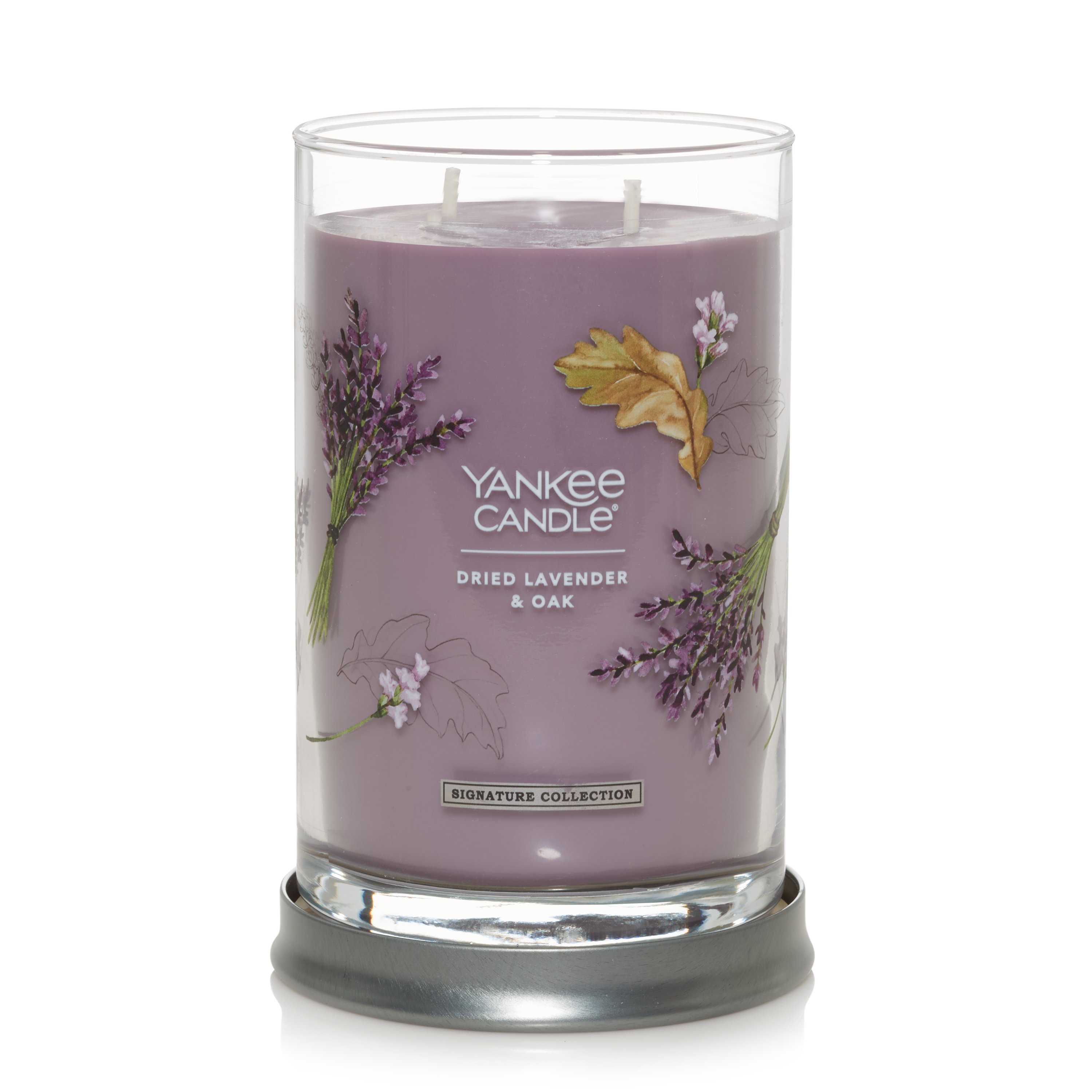 Yankee Candle Dried Lavender & Oak​ Signature Large Tumbler Candle, Purple, 1-Pieces - image 2 of 6