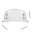thumbnail image 2 of 1 Set Motorcycle Windshield Motorbike Wind Deflector Motorcycle Windscreen Supply, 2 of 4
