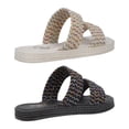 thumbnail image 2 of Sandalias Mujer MAMA LOLA Textil Moda Suela Baja blanco 24, 2 of 4