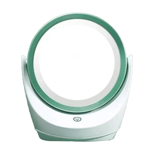 Espejo de doble cara giratorio de 360 grados - Verde menta$$Producto de importación No hay factura disponible MFZFUKR CPB-DE-LYY70-2